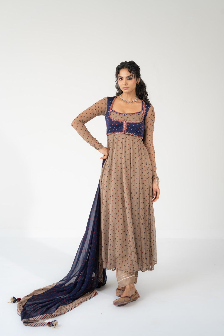 VEENA ANARKALI SET OF 4