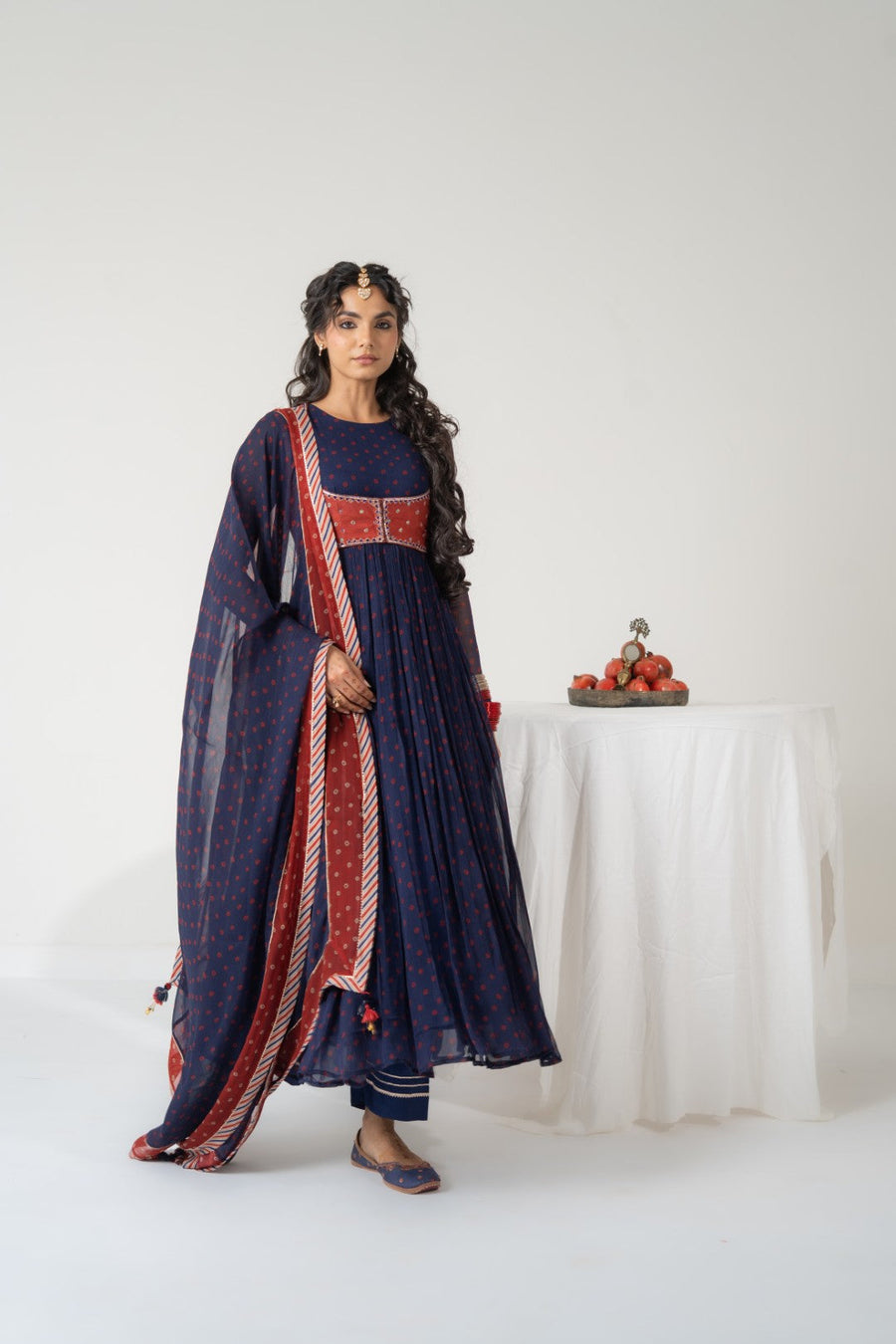 GULNAAR  ANARKALI SET OF 4