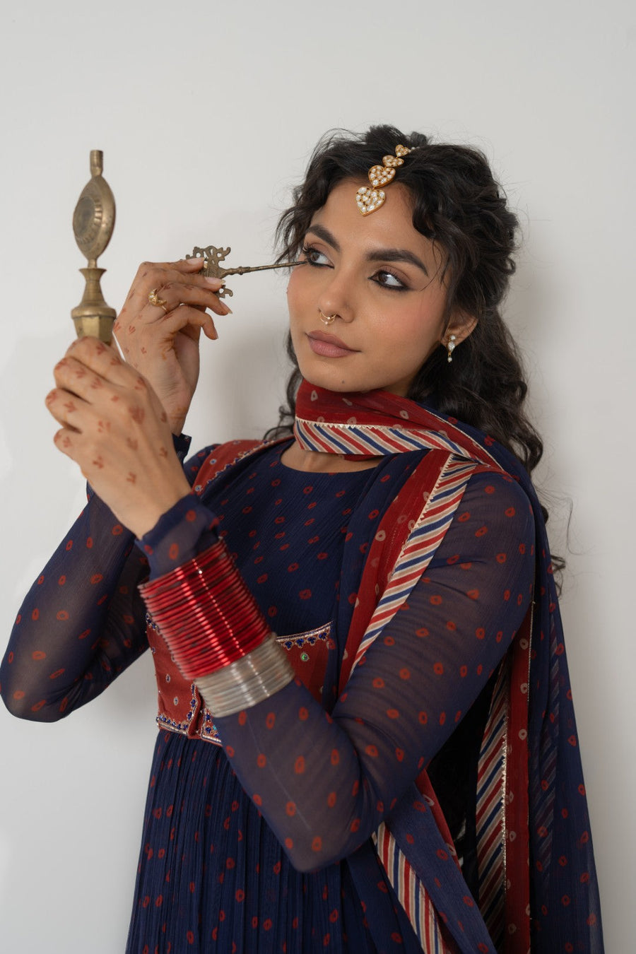 GULNAAR  ANARKALI SET OF 4