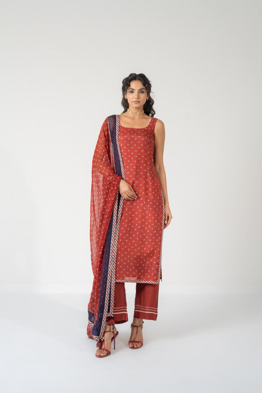 BANDHAN KURTA SET OF 3