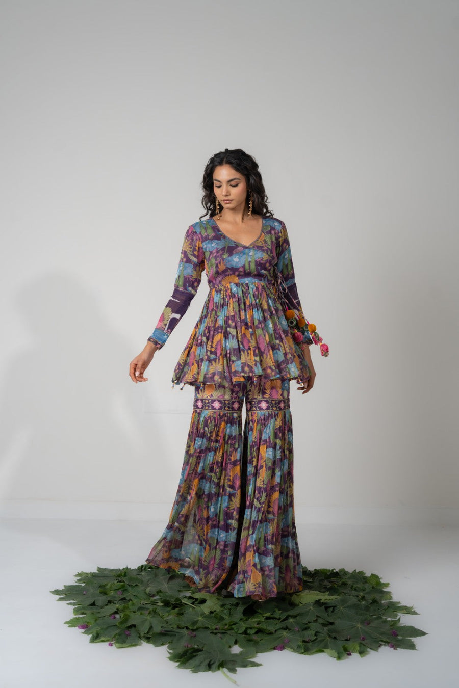 SARAS GHARARA SET OF 2