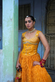 REET SKIRT & GEET CORSET TOP SET OF 2