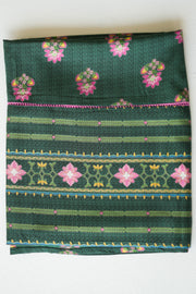 WOMEN'S MULTICOLOR LUREX CHIFFON FALGUNI SAREE