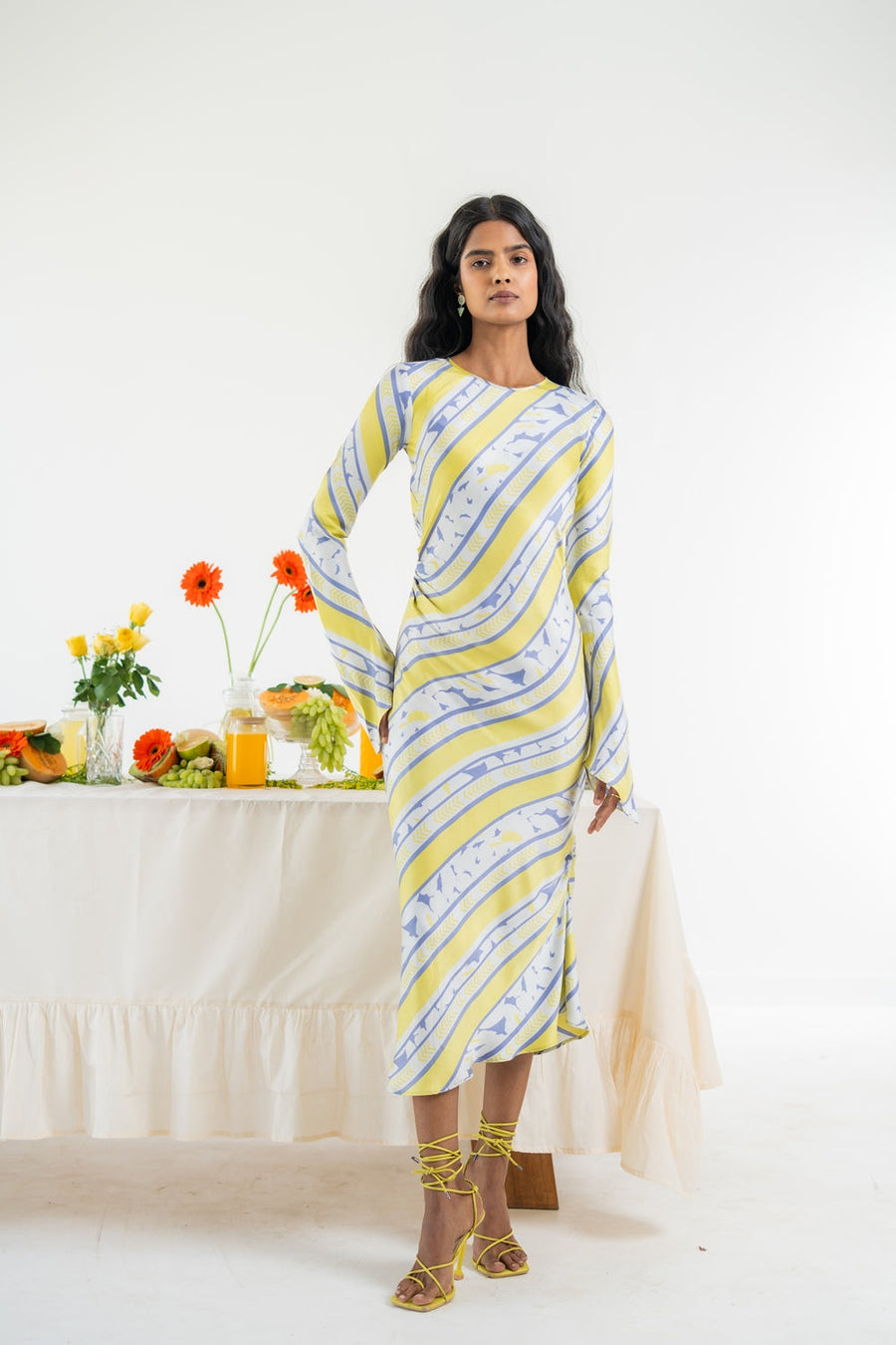SORAYA  GREEN DRESS