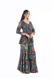 Gul Gharara Set