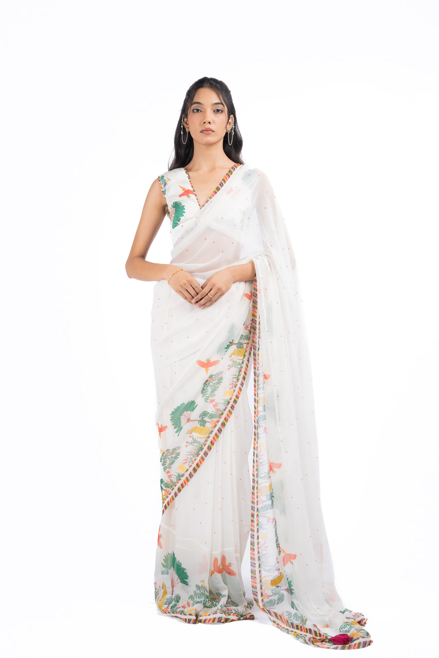 IMAAN SAREE WITH SIYA BLOUSE