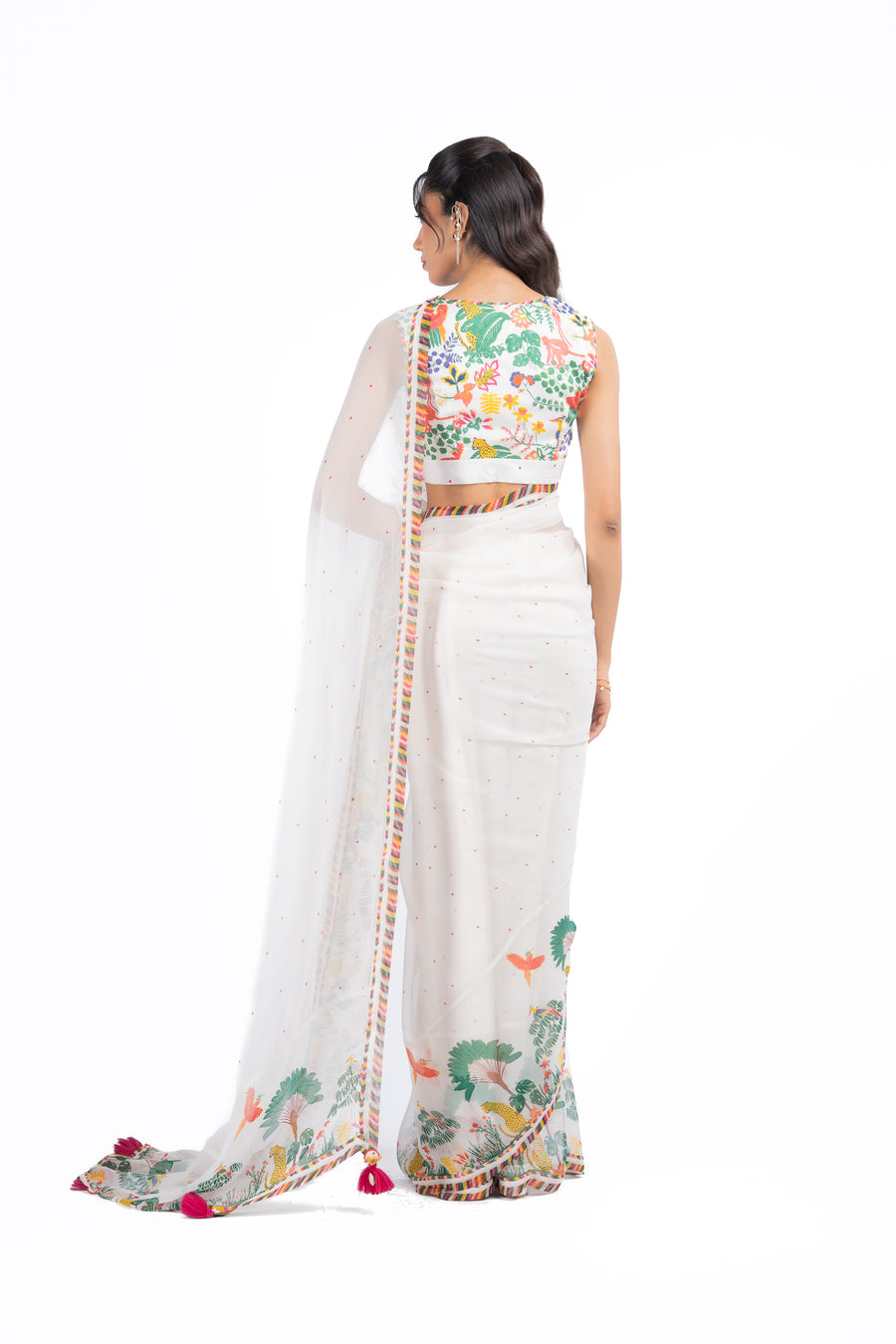 IMAAN SAREE WITH SIYA BLOUSE