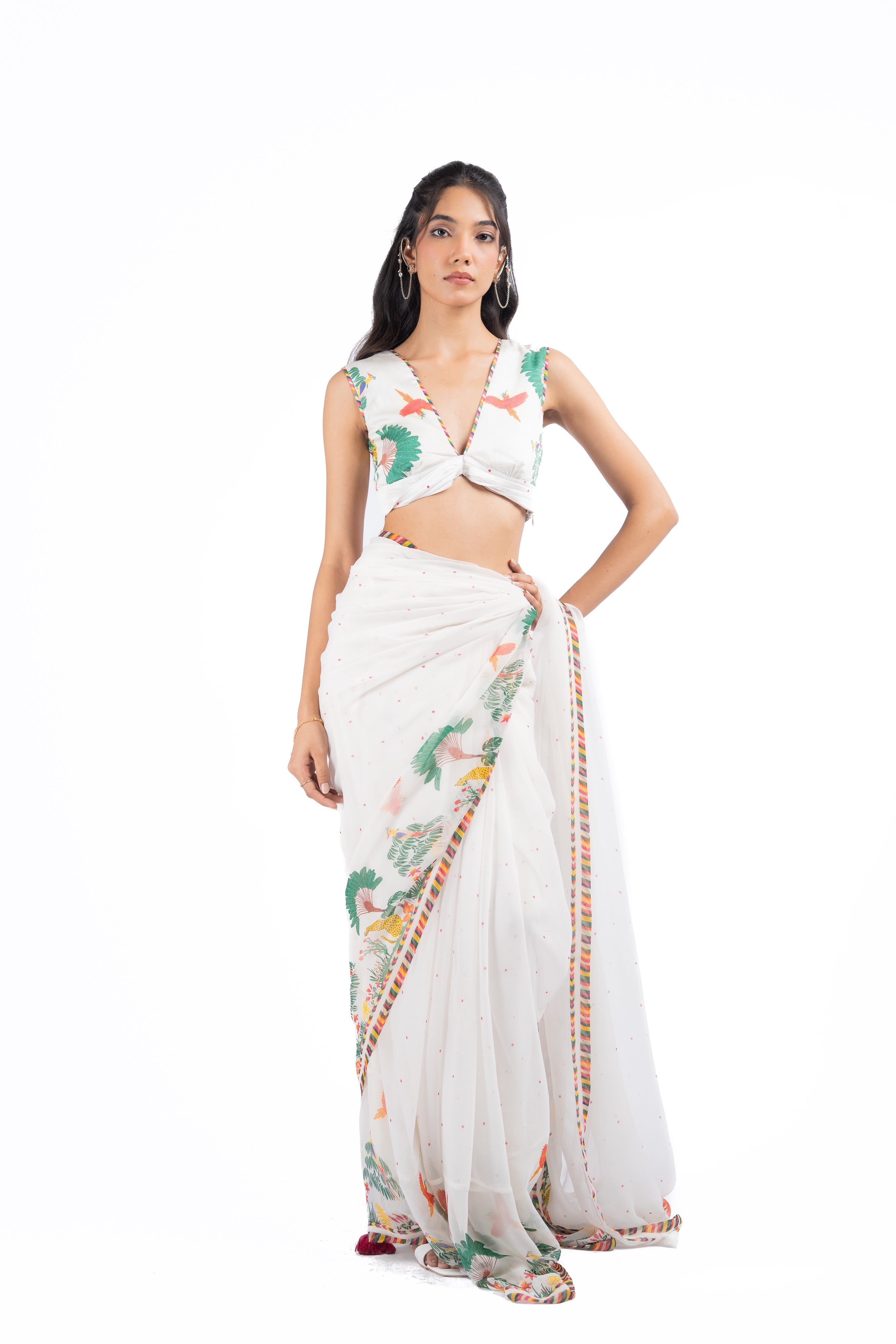 IMAAN SAREE WITH SIYA BLOUSE