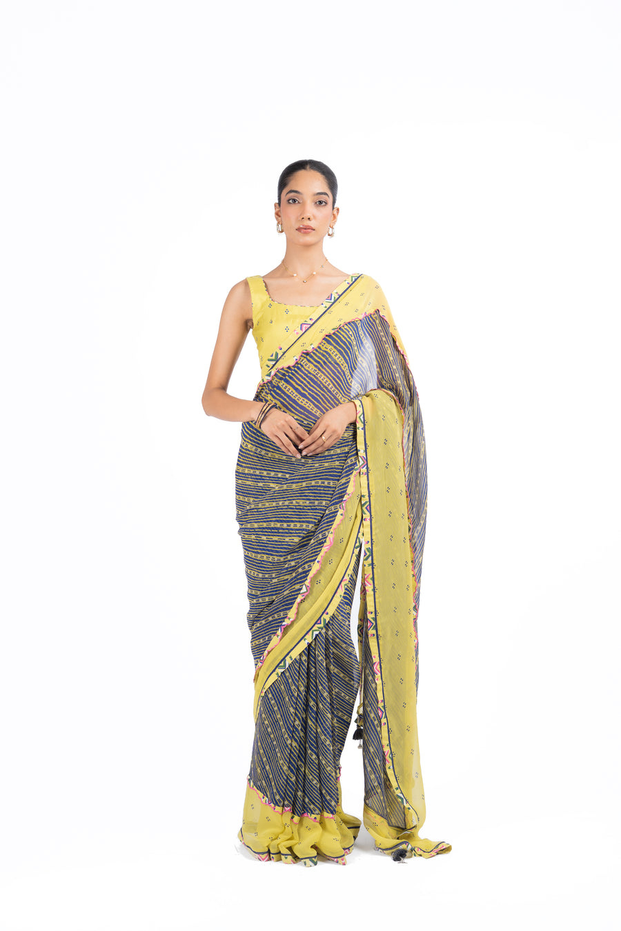 MORBANI SAREE WITH UN-STITCHED BLOUSE PIECE
