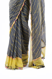 MORBANI SAREE WITH STITCHED BLOUSE