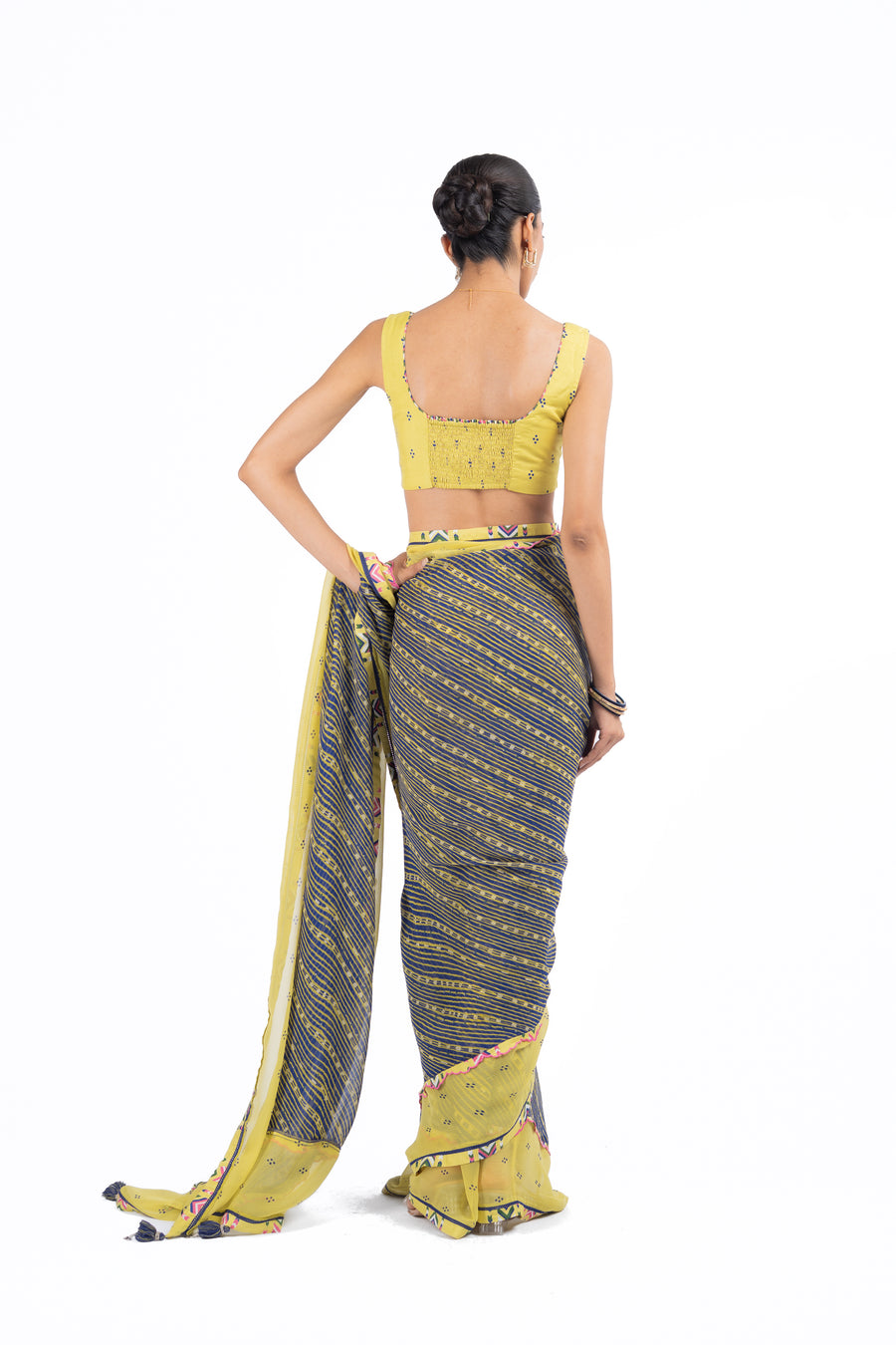 MORBANI SAREE WITH UN-STITCHED BLOUSE PIECE