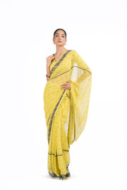 HARIYALI SAREE WITH UN-STITCHED BLOUSE PIECE