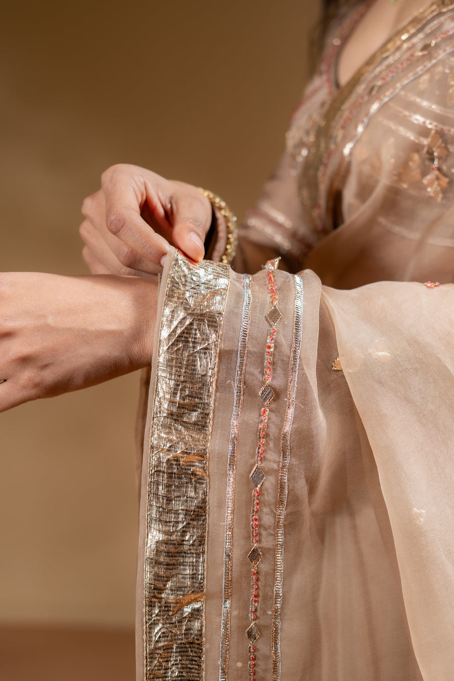 SARIKA SAREE WITH STITCHED BLOUSE