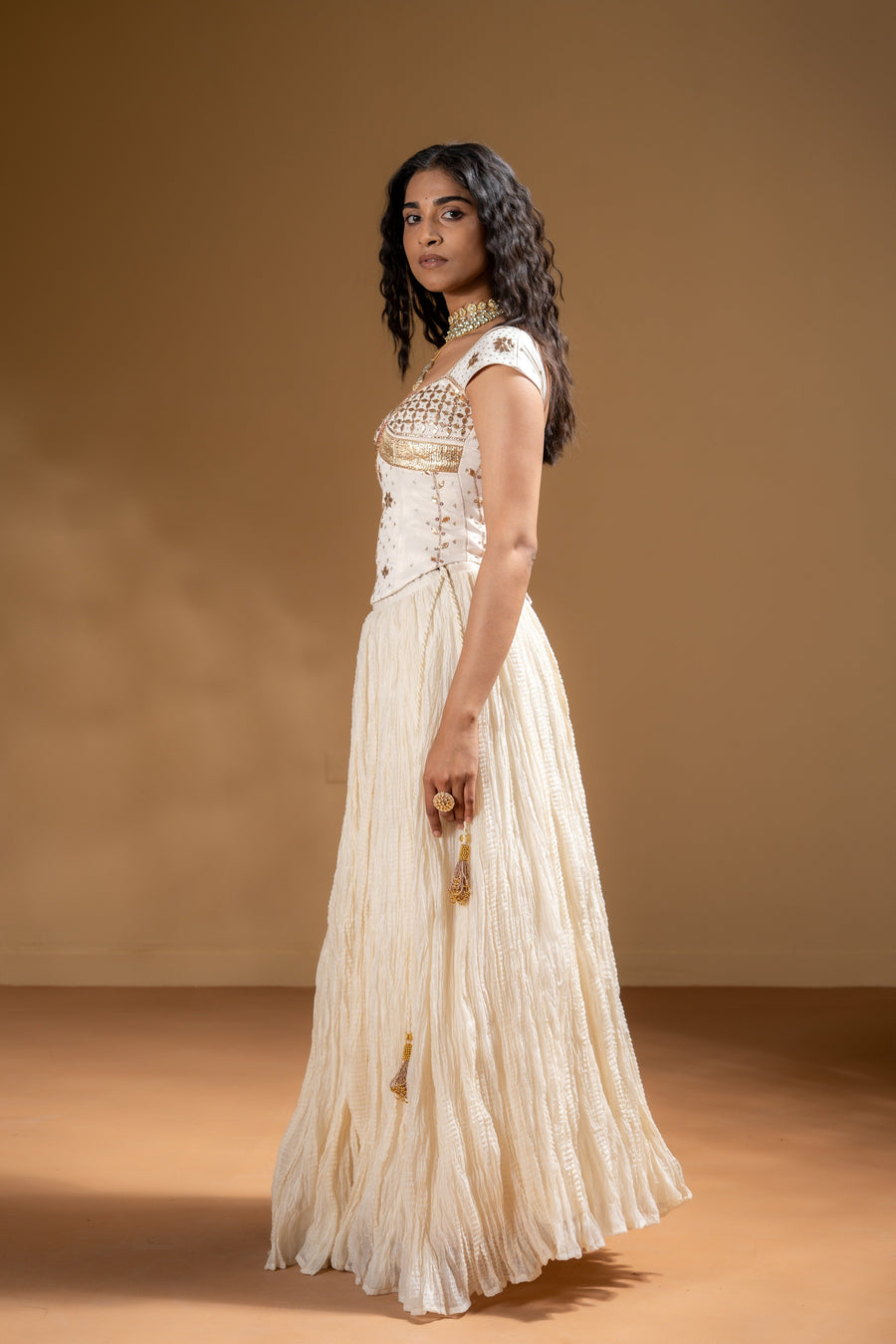 MOGRA SKIRT & JUHI CORSET TOP