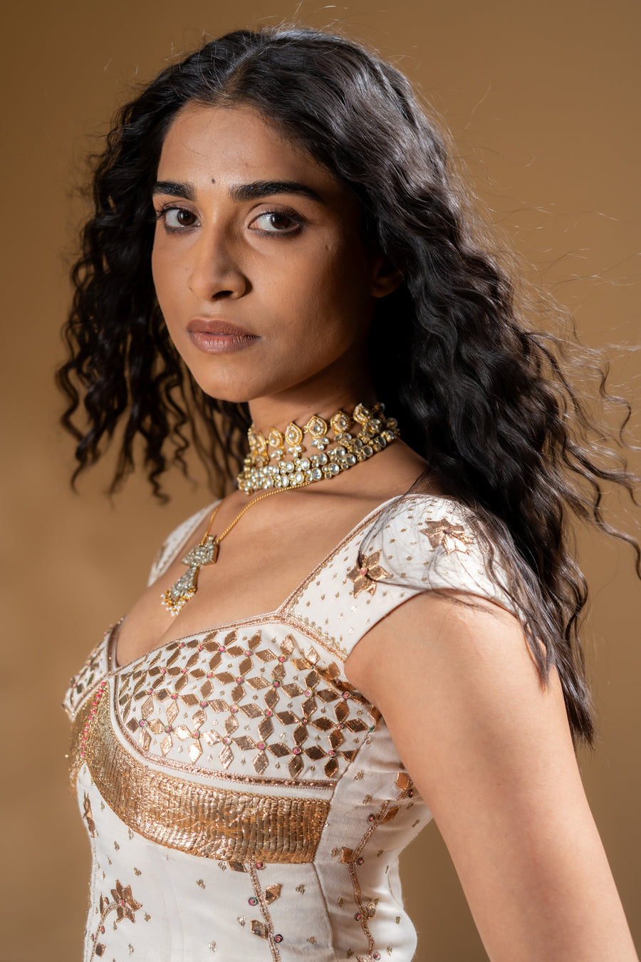 MOGRA SKIRT & JUHI CORSET TOP SET OF 2