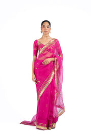 SARGAM SAREE WITH UNSTITCHED BLOUSE