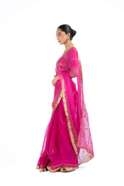 SARGAM SAREE WITH UNSTITCHED BLOUSE
