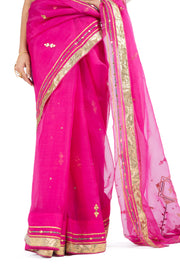 SARGAM SAREE WITH STITCHED BLOUSE SET OF 2
