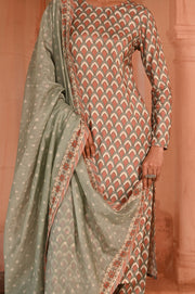 MOR DARBAR KURTA SET