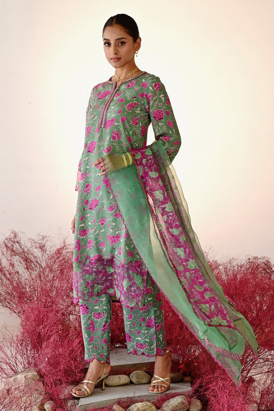 Shabana Straight Kurta Set