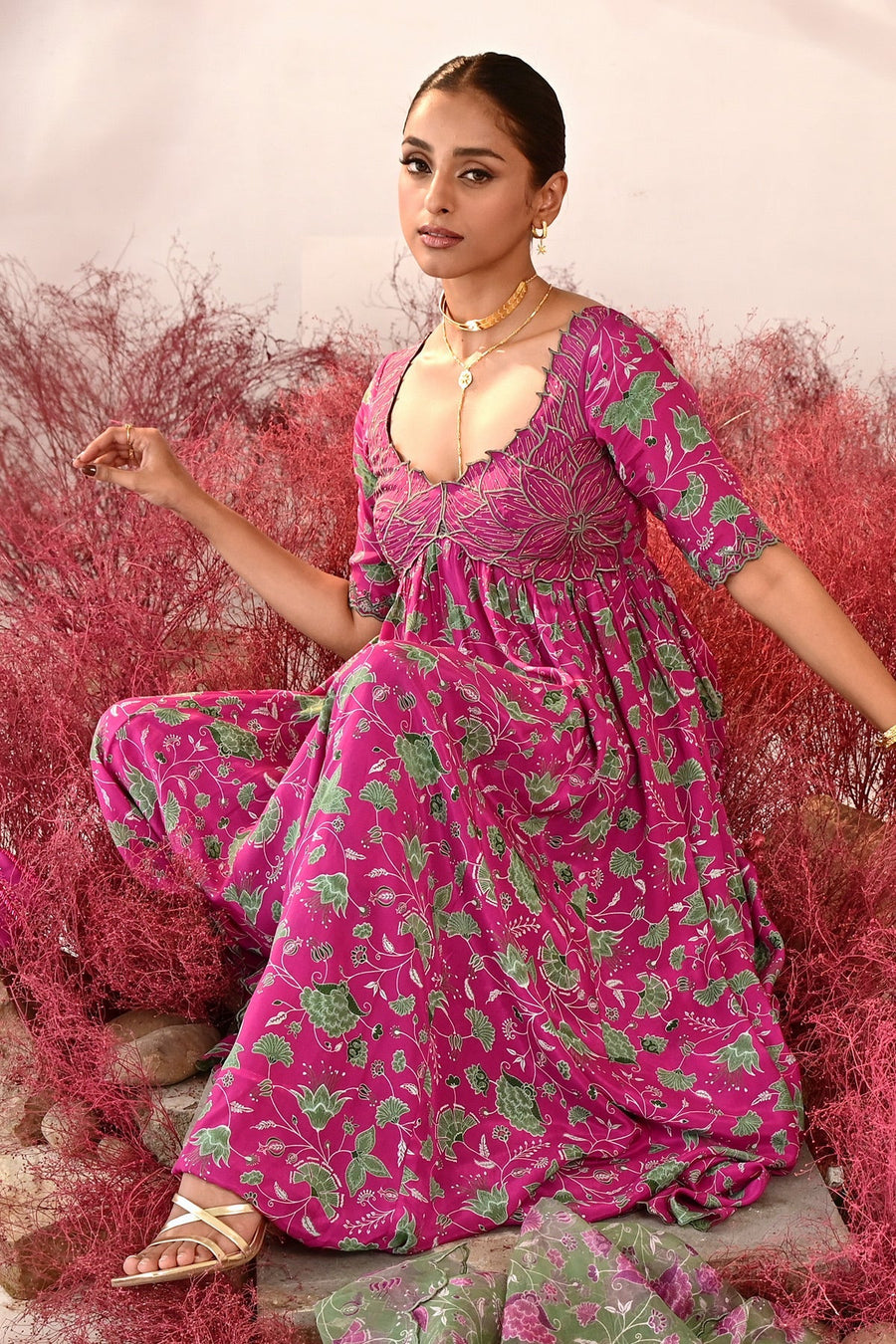 Gulnaaz Anarkali  Kurta