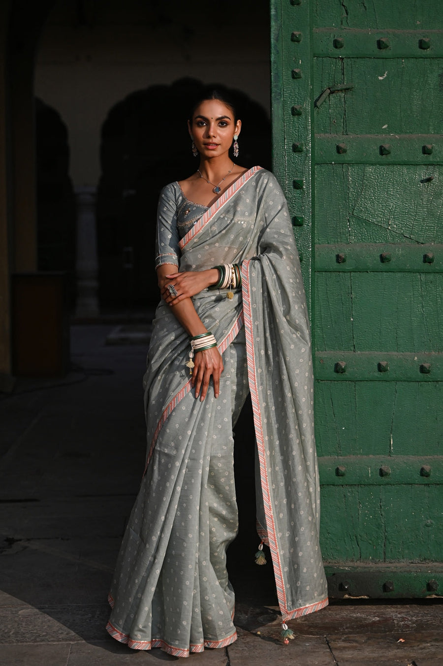 SUNEHRI  SAREE