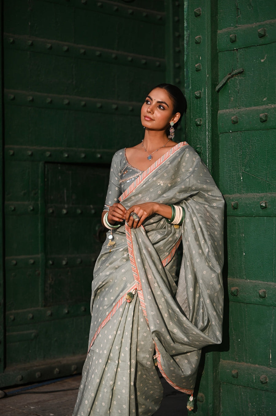 SUNEHRI  SAREE