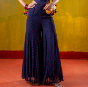 JHUMKI JHALAK JHANKAR SHARARA WITH CORSET AND FLOATING SET OF 3