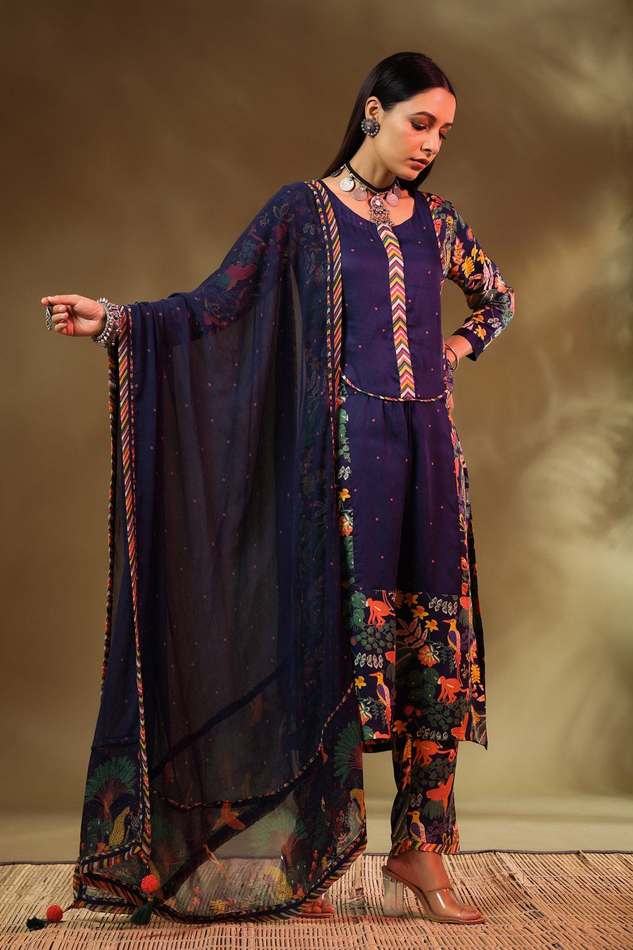 Saba Kurta Set Of 3