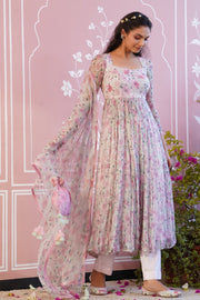 POPPY BLUSH ANARKALI SET OF 3