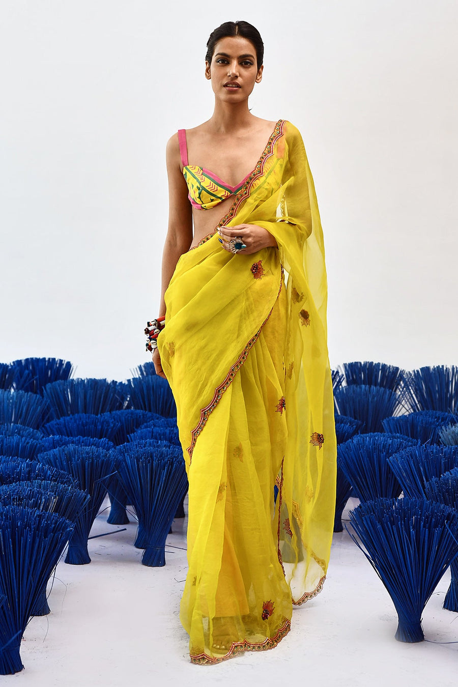 Chanchal Organzaa Saree