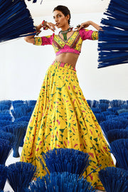 Vatikah Lehenga Set Of 3