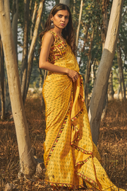 Santolina Crepe Saree Set Of 2- Rts