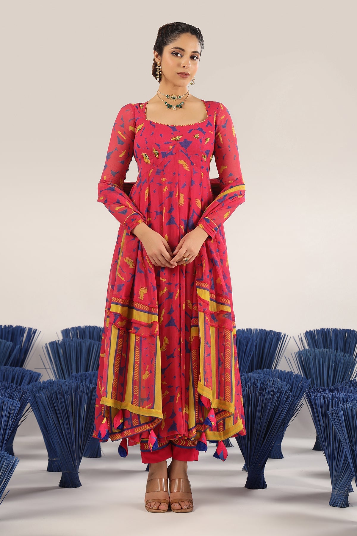 Saaro Anarkali set of 3