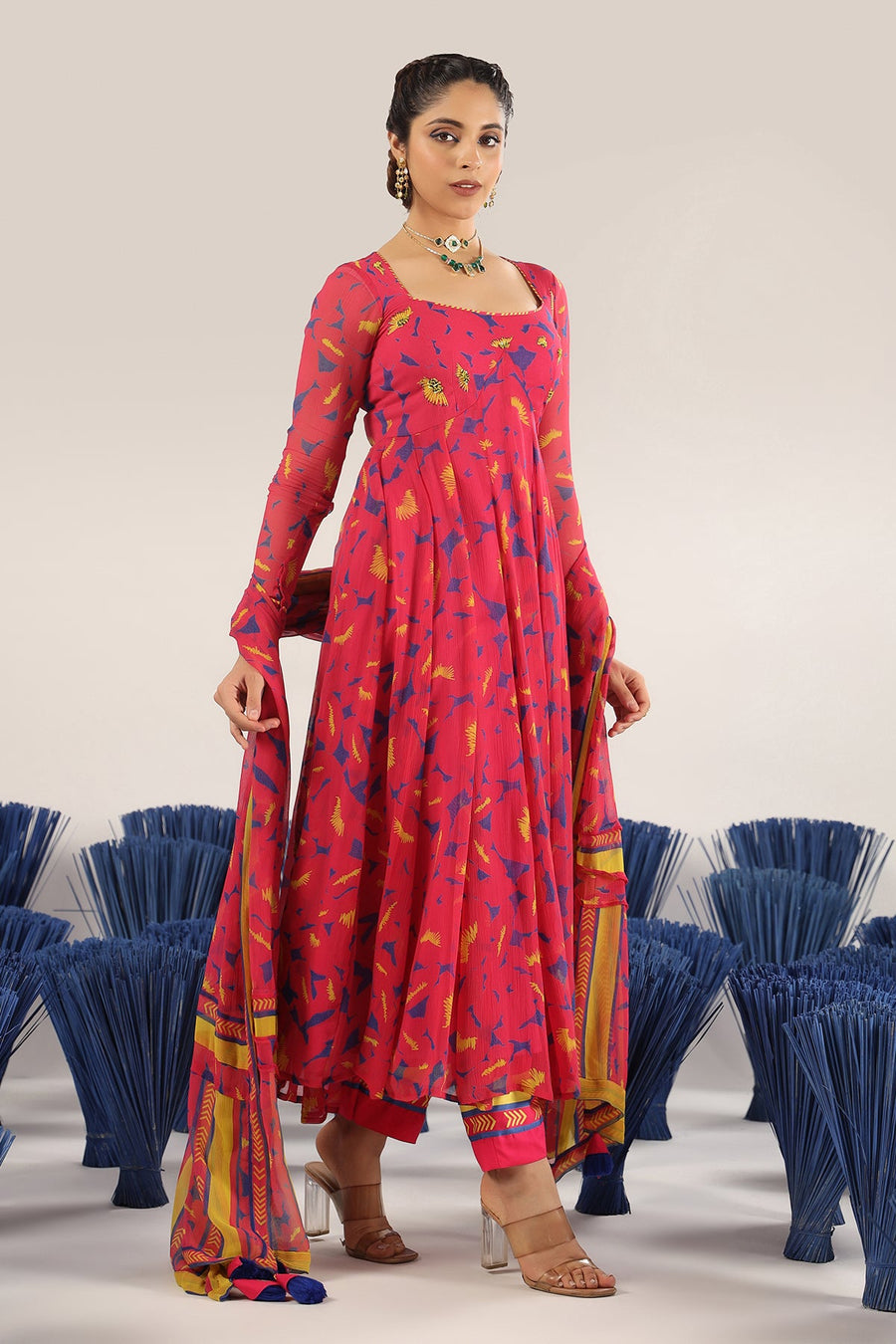 Saaro Anarkali set of 3
