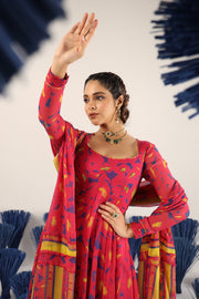 Saaro Anarkali set of 3