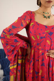 Saaro Anarkali set of 3